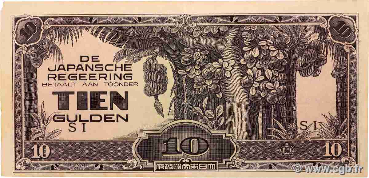 10 Gulden INDES NEERLANDAISES 1942 P.125c TTB+