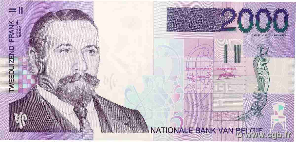 2000 Francs BELGIO 1994 P.151 FDC