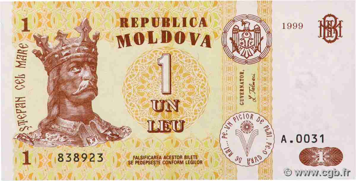 1 Leu MOLDOVA 1994 P.08a UNC