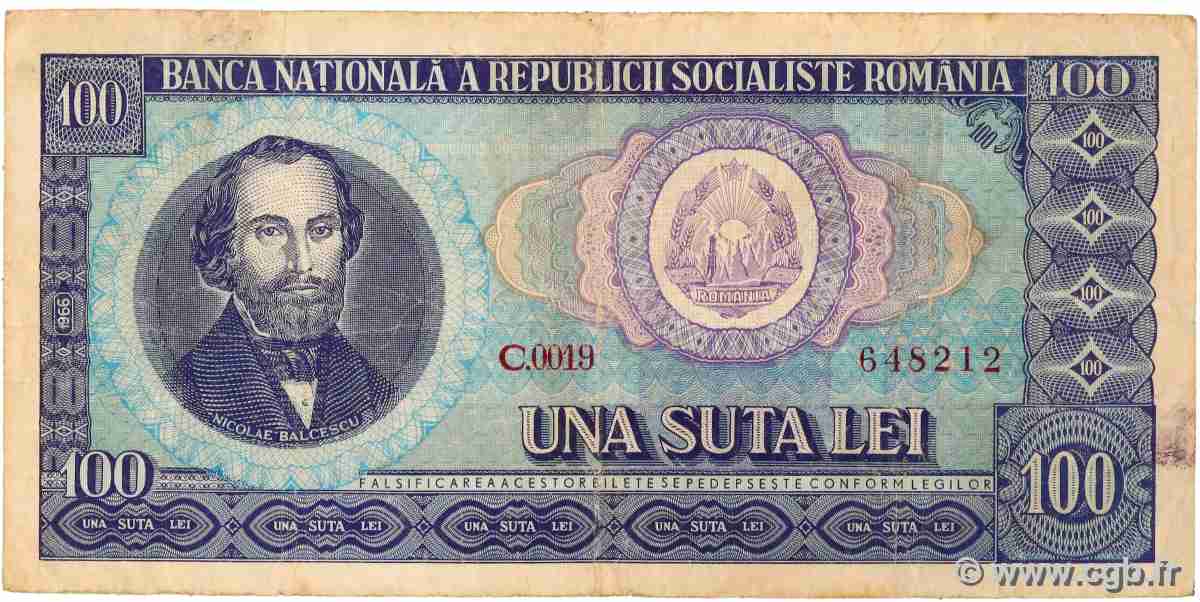 100 Lei ROUMANIE 1996 P.097a TB