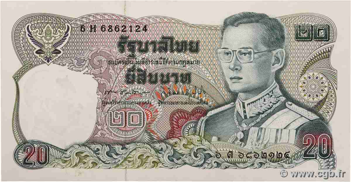 20 Baht THAÏLANDE 1981 P.088 SPL