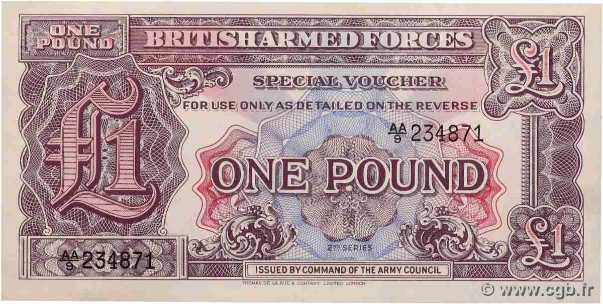 1 Pound Lot ANGLETERRE 1948 P.M022a SPL+
