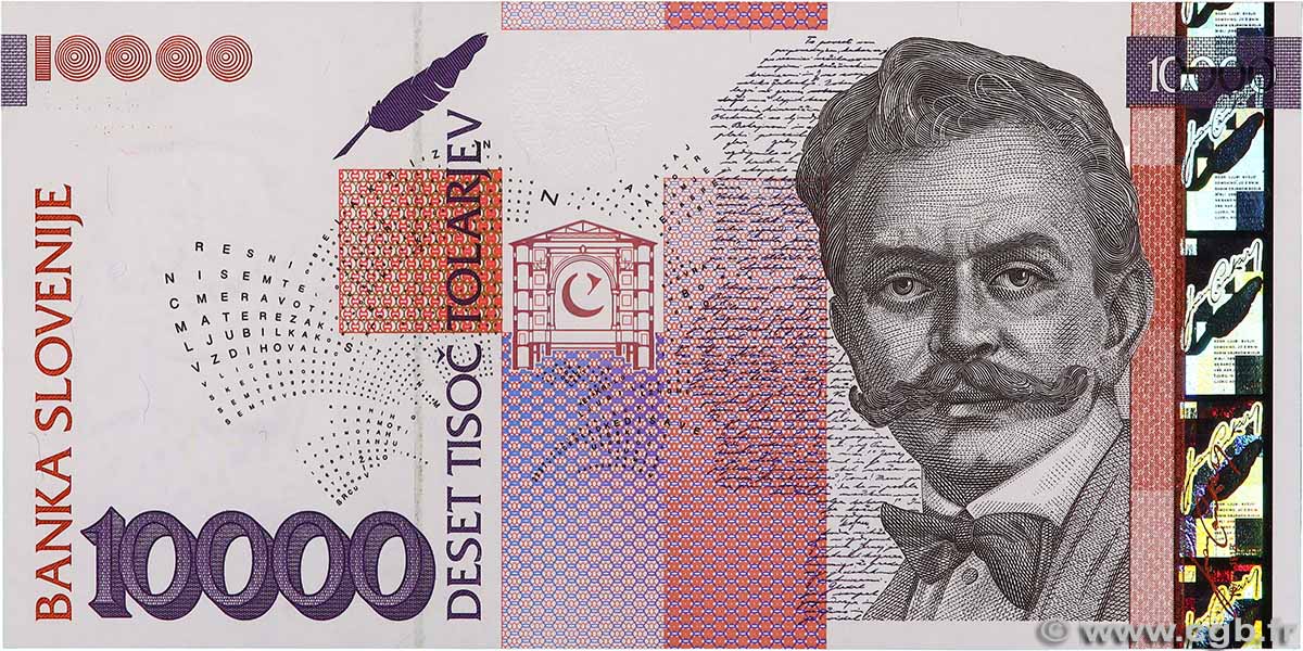 10000 Tolarjev SLOVENIA 2000 P.24a q.FDC