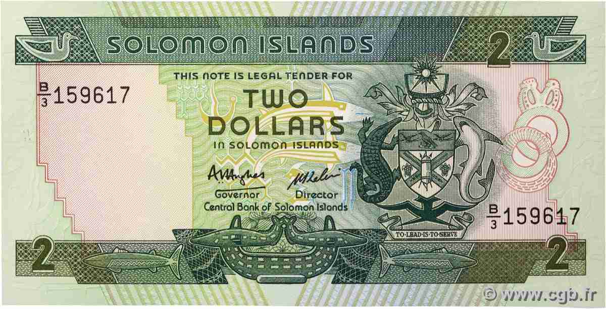 2 Dollars SOLOMON ISLANDS 1997 P.18 UNC-