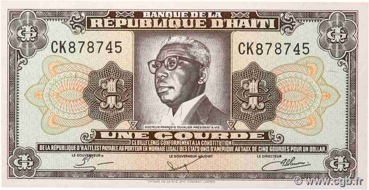 1 Gourde HAÏTI 1979 P.239 UNC