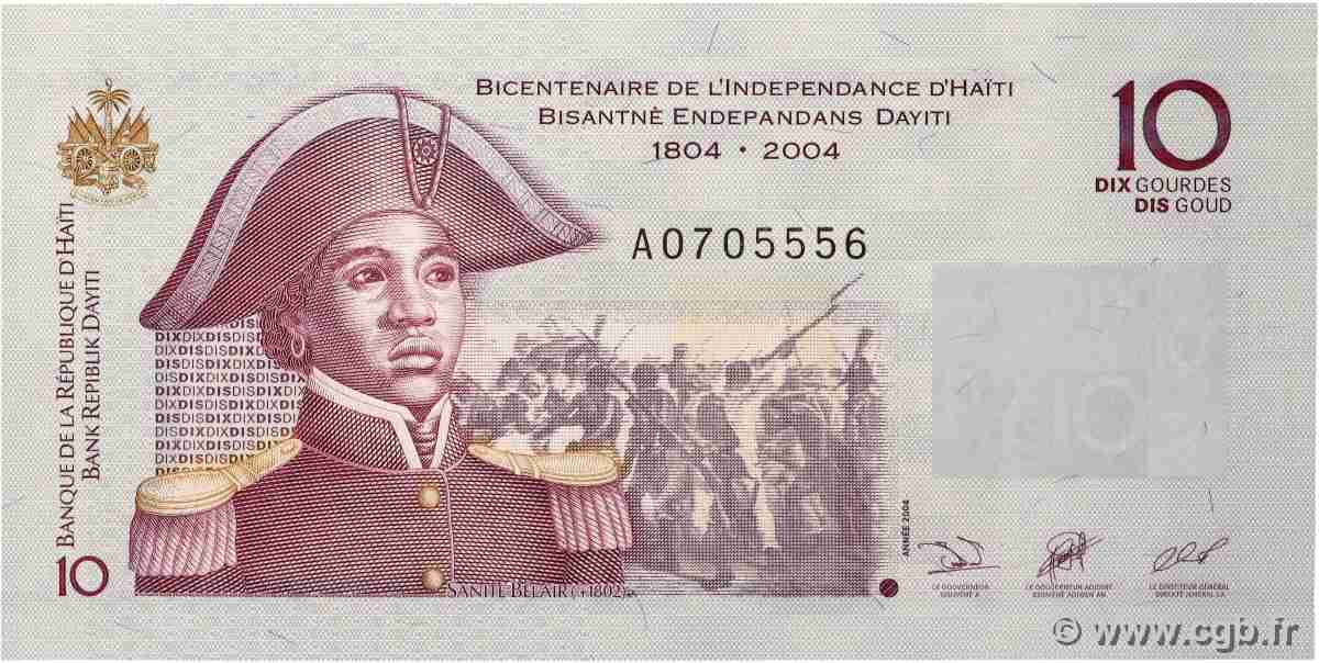 10 Gourdes HAÏTI 2004 P.272a UNC