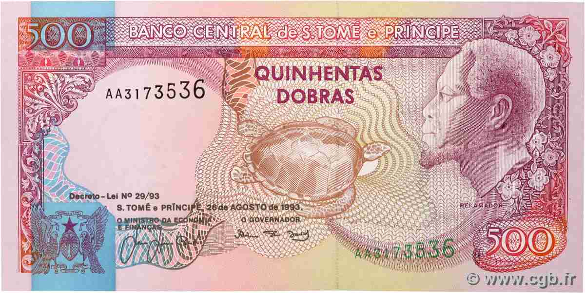 500 Dobras SAO TOME E PRINCIPE 1993 P.063 UNC