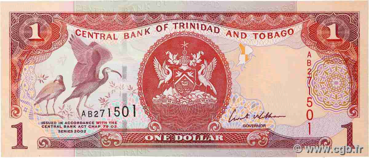 1 Dollar TRINIDAD and TOBAGO 2006 P.46 UNC-