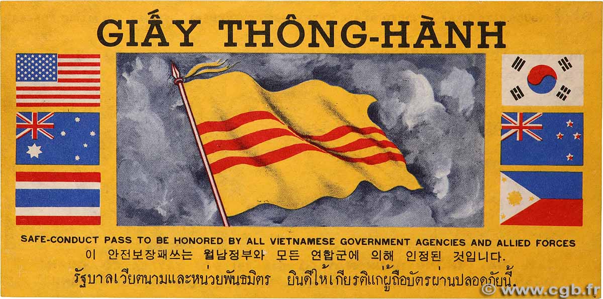Sauf conduit VIET NAM SUD 1970 P.- pr.NEUF