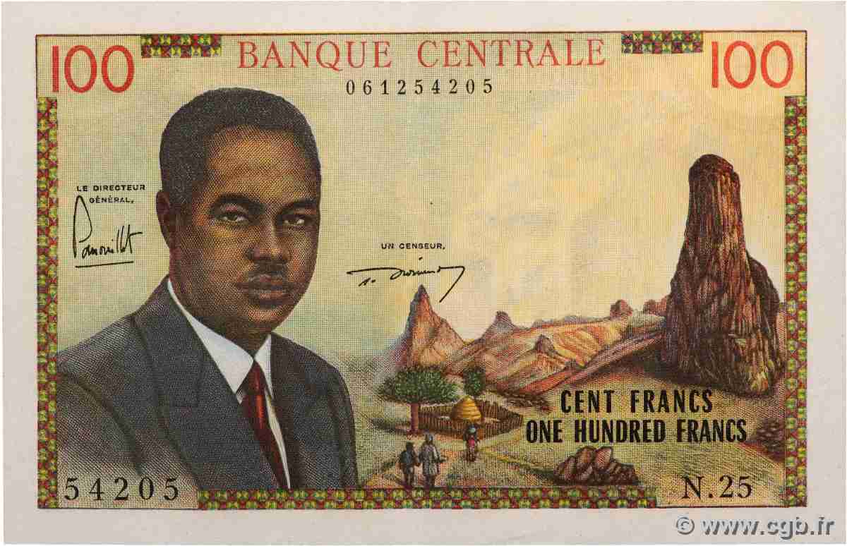 100 Francs type 1962 CAMERUN 1962 A.148a q.AU