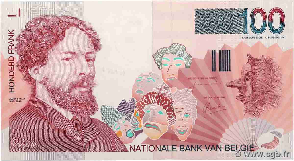 100 Francs BELGIQUE 1995 P.147 pr.NEUF