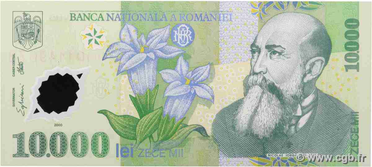 10000 Lei ROUMANIE 2000 P.112 NEUF