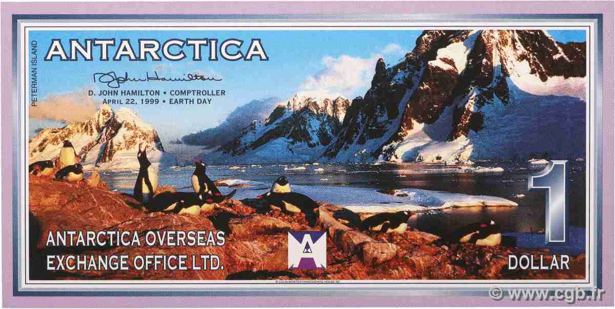 1 Dollar ANTARCTIQUE 1999 P.- NEUF