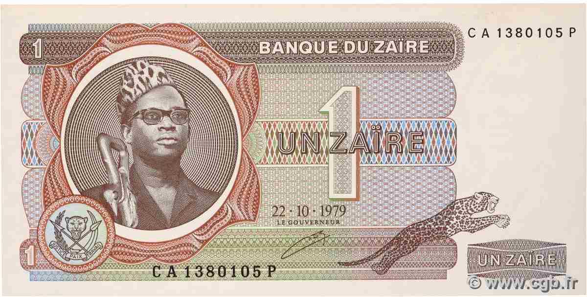 1 Zaïre ZAIRE 1979 P.19a UNC