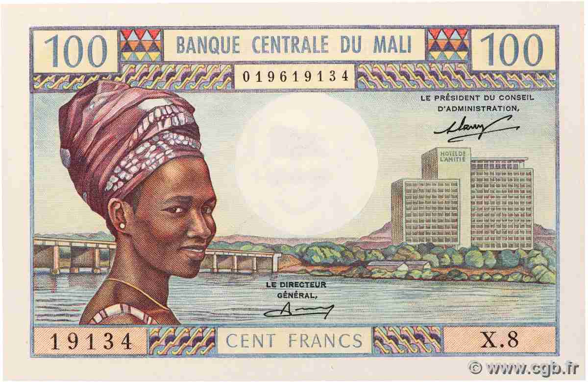 100 Francs MALI 1972 P.11 NEUF