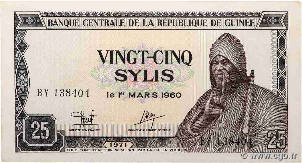 25 Sylis GUINÉE 1980 P.24 SPL