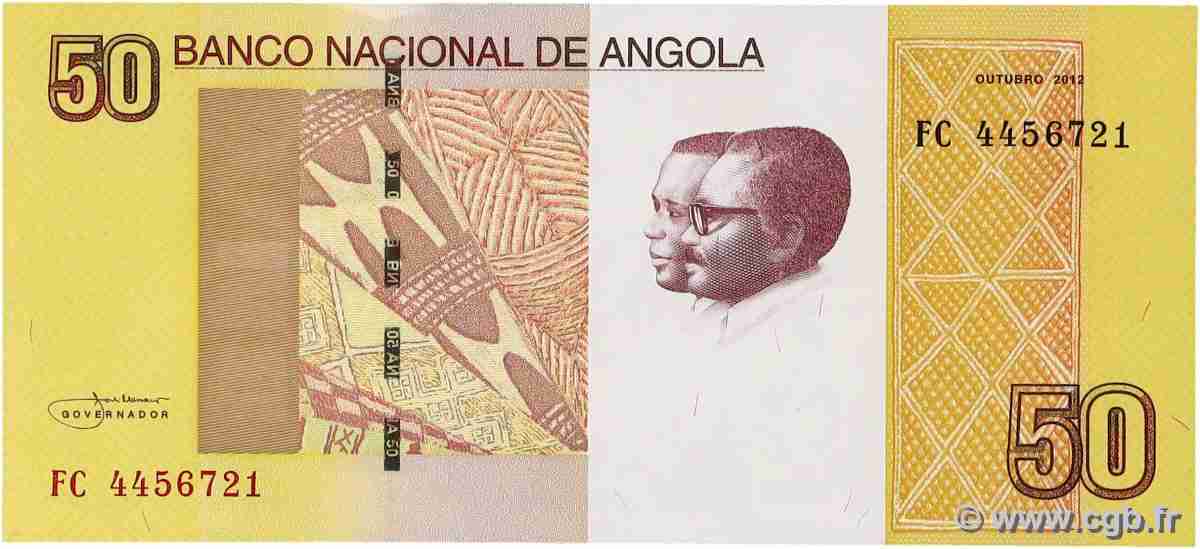 50 Kwanzas ANGOLA 2012 P.152 FDC