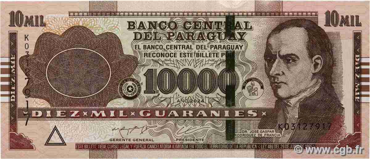 10000 Guaranies PARAGUAY 2024 P.A238b pr.NEUF