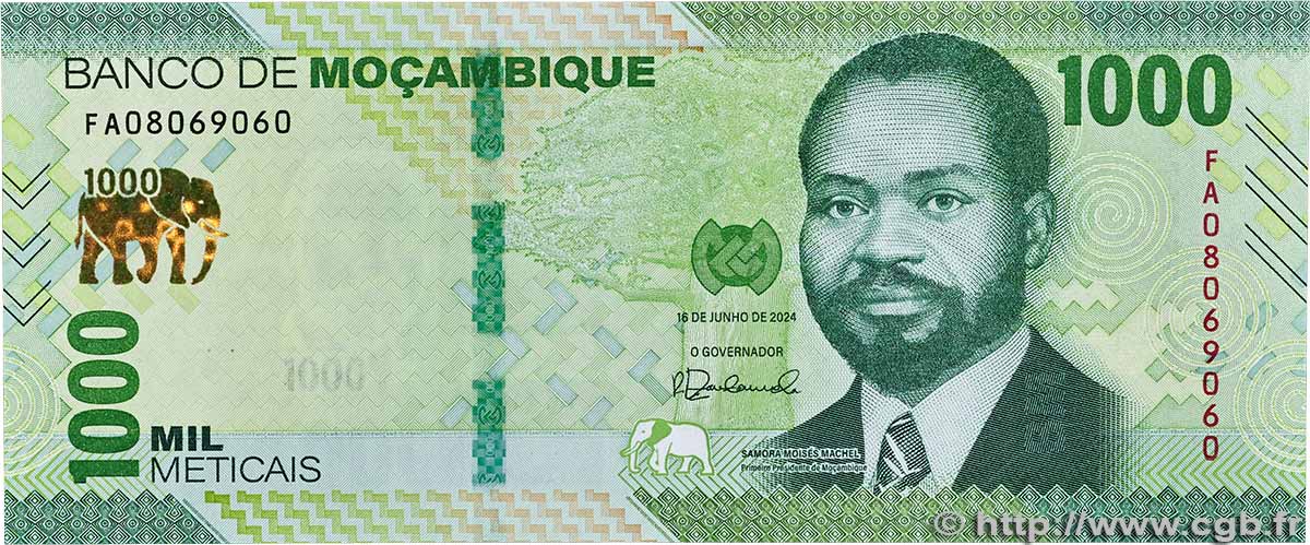 1000 Meticais MOZAMBICO 2024 P.160 FDC