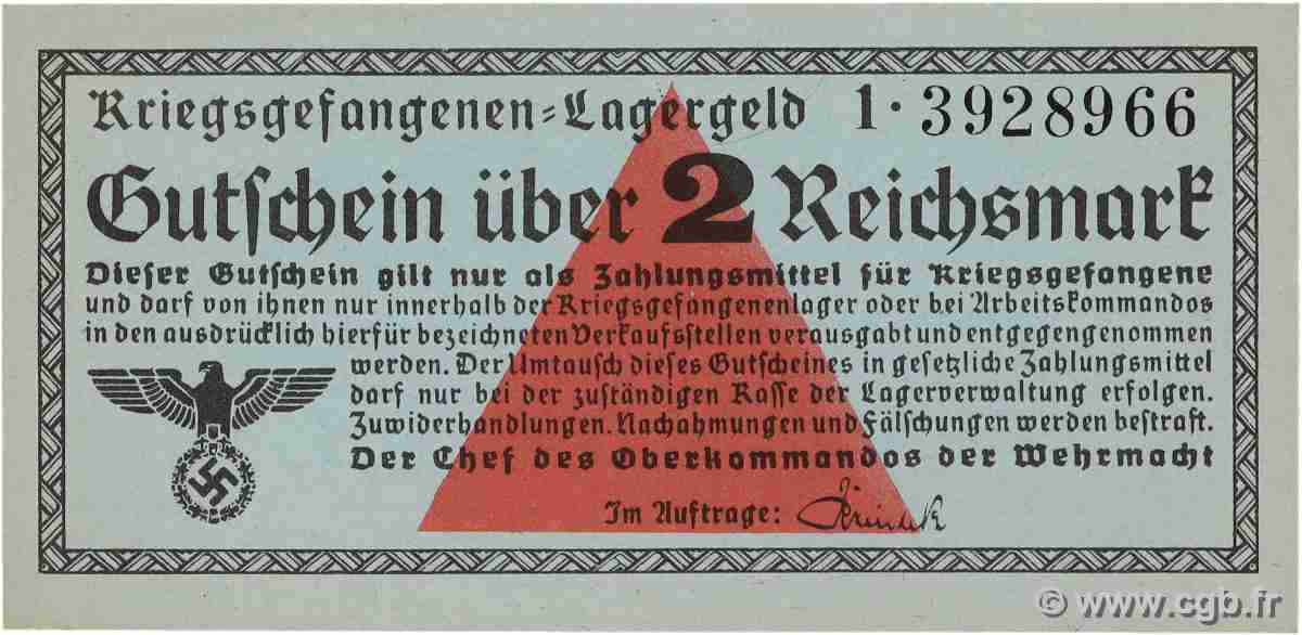2 Reichsmark ALLEMAGNE 1939 R.519a pr.NEUF
