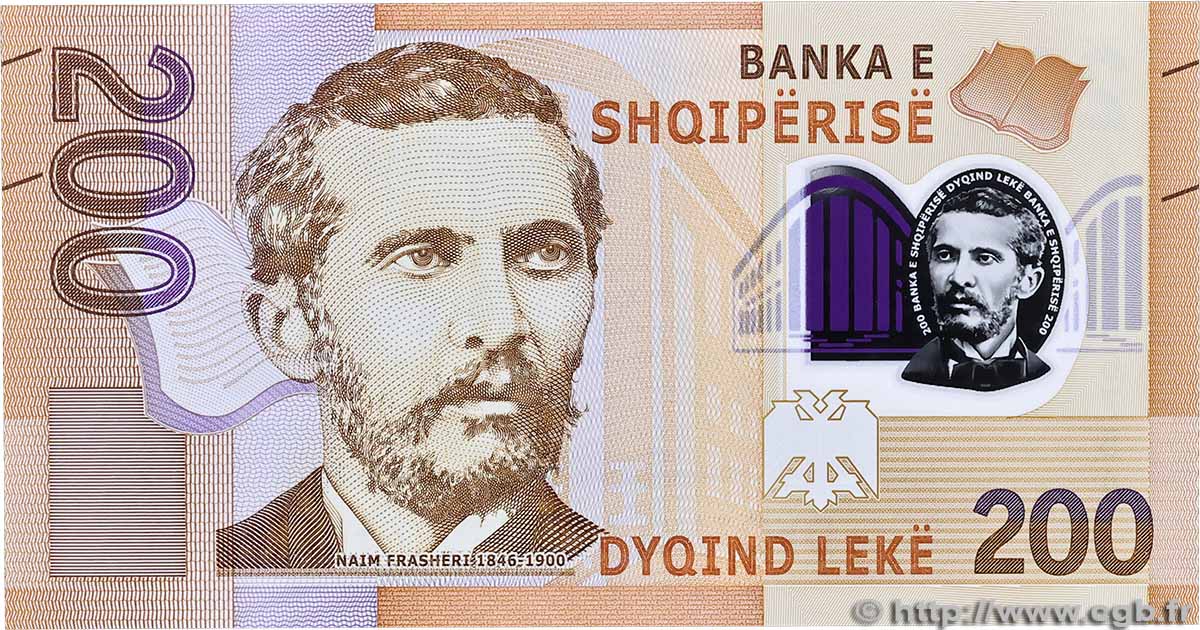 200 Lekë ALBANIE 2017 P.76 NEUF