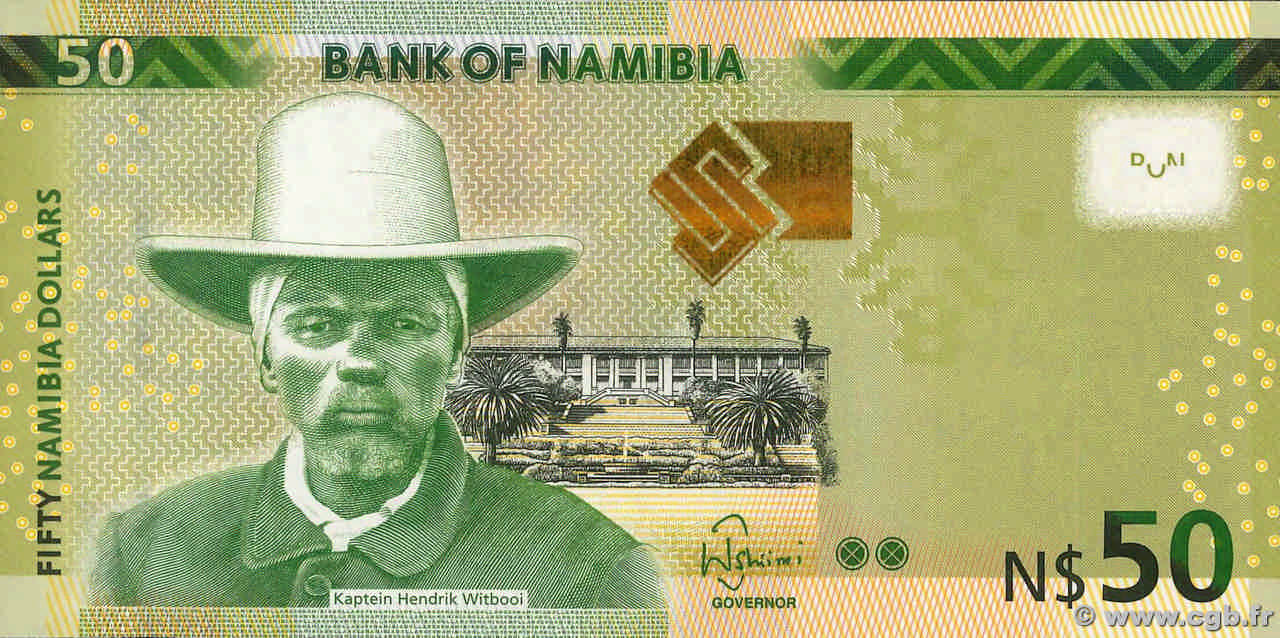50 Namibia Dollars NAMIBIA 2012 P.13a UNC
