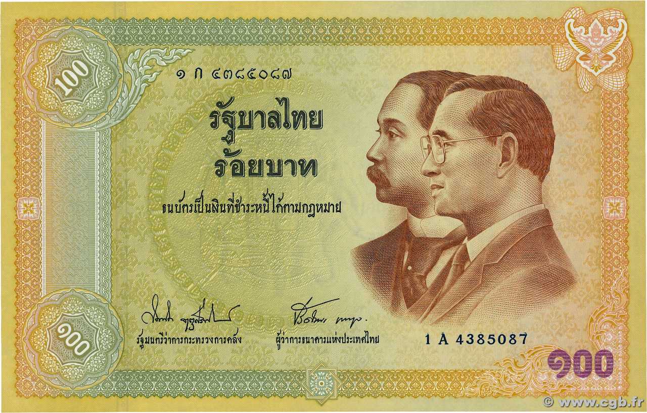 100 Baht THAÏLANDE 2002 P.110 NEUF