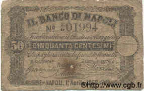 50 Centesimi ITALIE  1868 PS.361a B