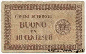 10 Centesimi ITALIE  1945 GCO.293 TB