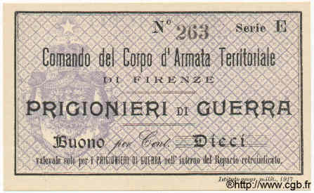 0.05/0.10/1 Et 2 Lires ITALIE  1917 GPG.10 NEUF