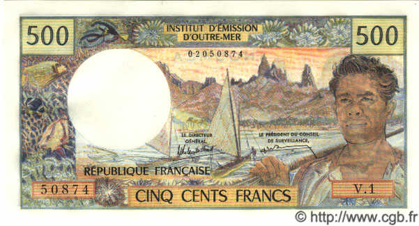 500 Francs NOUVELLE CALÉDONIE  1985 P.60 NEUF