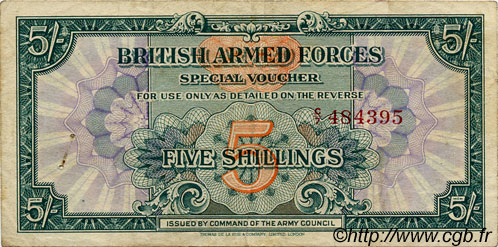 5 Shillings ANGLETERRE  1946 P.M013a TB à TTB