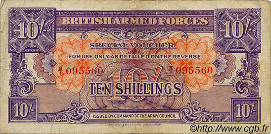 10 Shillings ANGLETERRE  1946 P.M014a B+