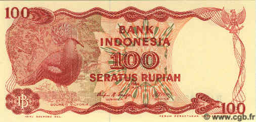 100 Rupiah INDONÉSIE  1984 P.122 NEUF