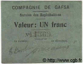 1 Franc TUNISIE  1916 P.-- pr.NEUF