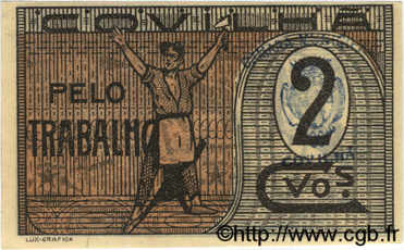 2 Centavos PORTUGAL Covilha 1918  SPL