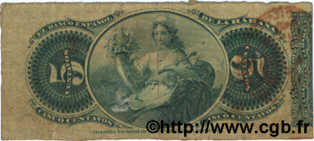 5 Centavos CUBA  1872 P.029a TTB