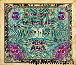5 Mark ALLEMAGNE  1944 P.193a TB+