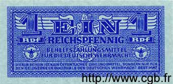 1 Reichspfennig ALLEMAGNE  1942 P.M32 NEUF