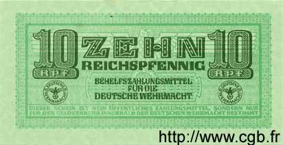 10 Reichspfennig ALLEMAGNE  1942 P.M34 pr.NEUF