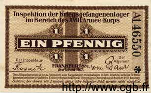 1 Pfennig ALLEMAGNE  1917 K.- SPL