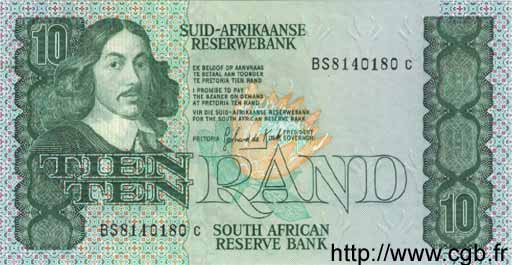 10 Rand AFRIQUE DU SUD  1985 P.120d SPL
