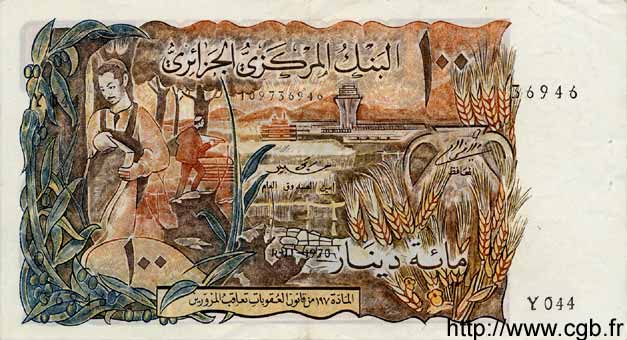 100 Dinars ALGÉRIE  1970 P.128a SPL