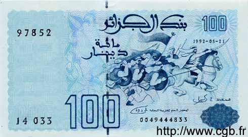 100 Dinars ALGÉRIE  1996 P.137 NEUF