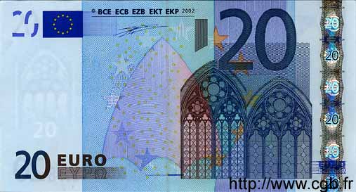 20 Euro EUROPE  2002 €.120.04 NEUF