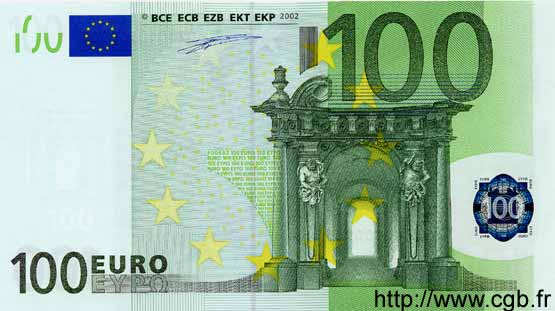 100 Euro EUROPE  2002 €.140.07 NEUF