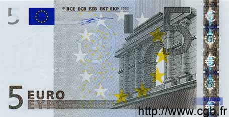 5 Euro EUROPE  2002 €.100.04 NEUF