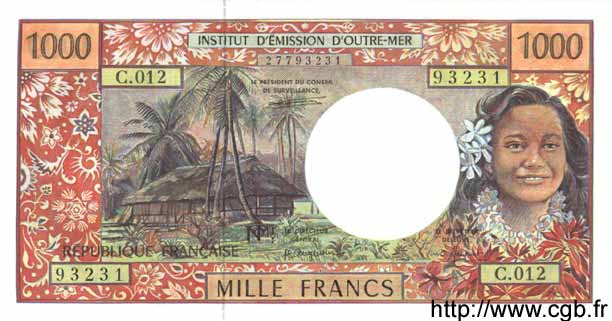 1000 Francs POLYNÉSIE, TERRITOIRES D OUTRE MER  1996 P.02b NEUF