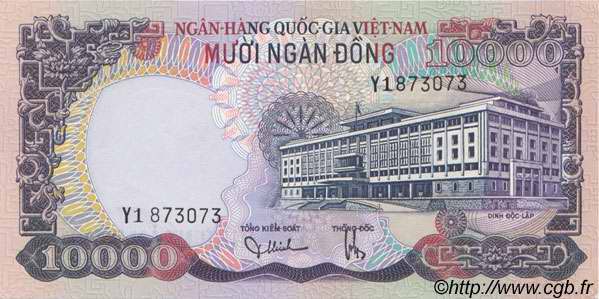 10000 Dong VIET NAM SUD  1975 P.36a pr.NEUF