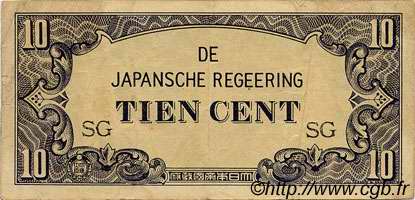 10 Cent INDES NEERLANDAISES  1942 P.121b TTB
